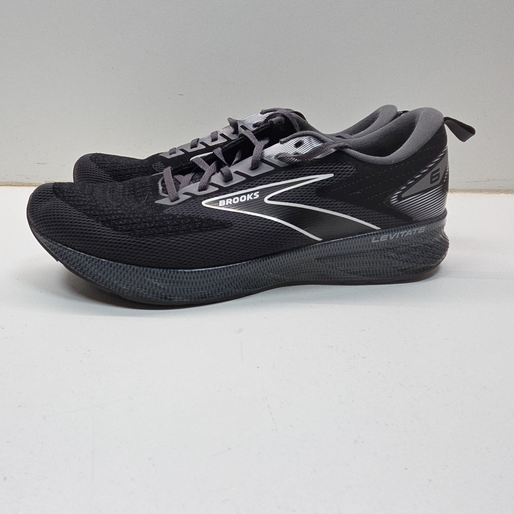 Brooks Levitate 6 Mens Black Running Shoes Size 14 1103951D088 - Picture 3 of 8